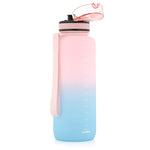 Meteor 1500 ml pink/blue sports bottle uniw water bottles, training equipment