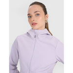 Windproof 5000 membrane softshell for women 4F 4FWSS25TSOFF320-52S kabát