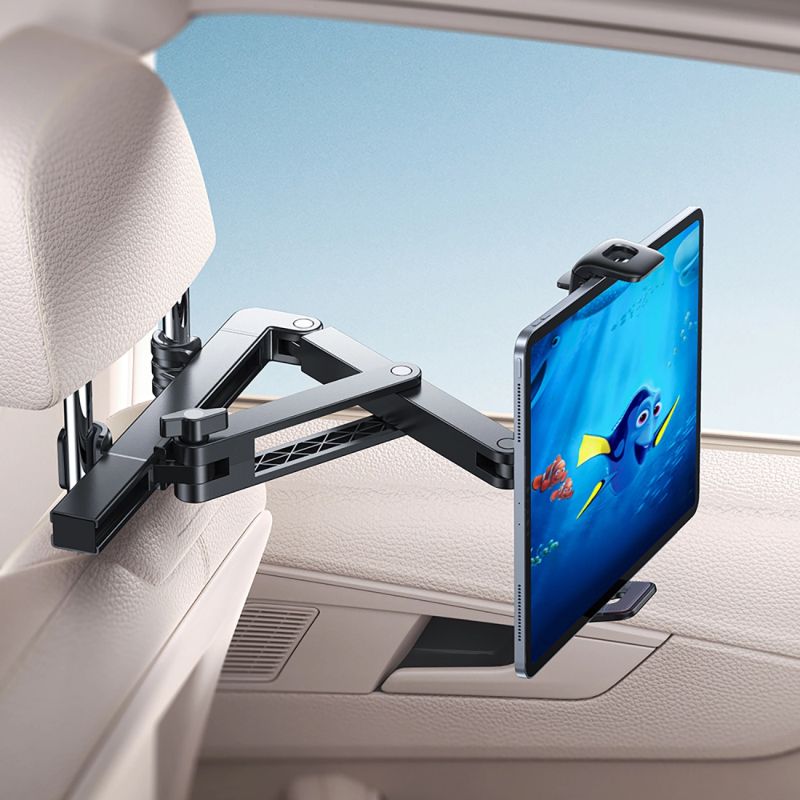 head Joyroom JR-ZS433 Car Headrest Holder - Black fekete phones and accessories