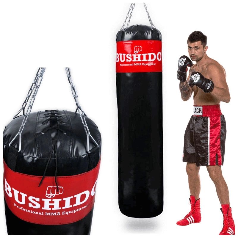 DBX Bushido Punching bag - 180 Red - 180 cm / 60 kg piros punching bags