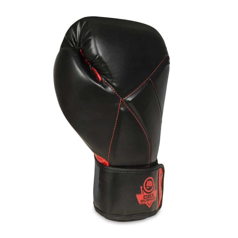 DBX Bushido 10oz Boxing Gloves - Hammer Red - Valor Series piros kesztyű