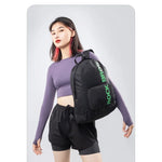 Rockbros H10-BK sports foldable backpack 18 l - black fekete hátizsák