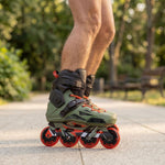 Na1601 Slayd Slalom Roller Skates Green Size 37 Nils Extreme zöld utcai cipő