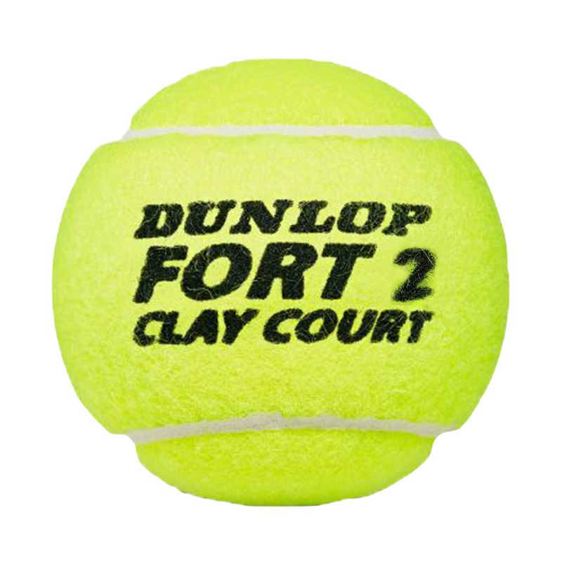 Dunlop Fort Clay Court Tennis Balls 4 pcs zöld labda 601613