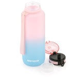 Meteor 1500 ml pink/blue sports bottle uniw water bottles, training equipment