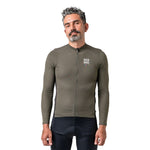 Rockbros 15220003002 ROAD TO SKY men's long sleeve cycling jersey - green zöld póló