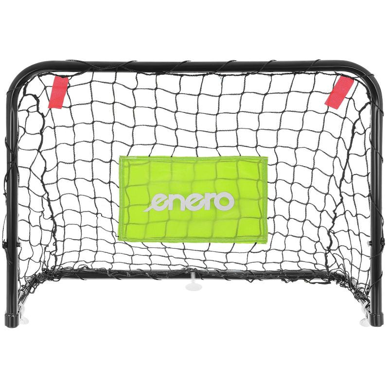 Enero Set Of 2 Metal Goals With Net, Ball, Pump pumps, nets, sets