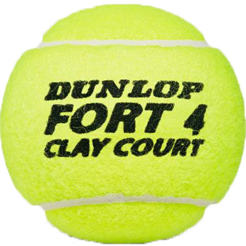 Dunlop Fort Clay Court Tennis Balls 4 pcs zöld labda 601613