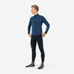 Rogelli CORE winter jacket navy kék kötött sapka SIROG351829.L