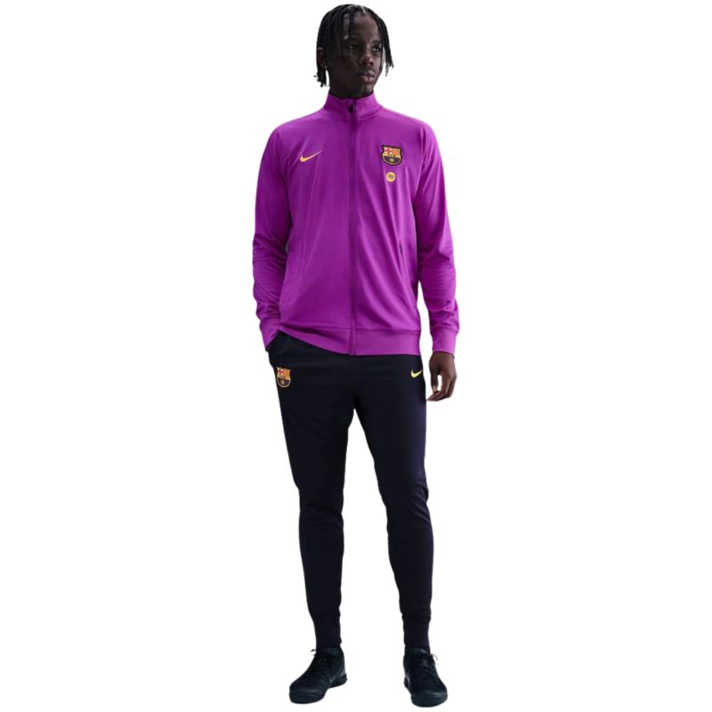 Nike FC Barcelona Strike Men's Tracksuit Purple and Navy kék nadrág HJ6974552