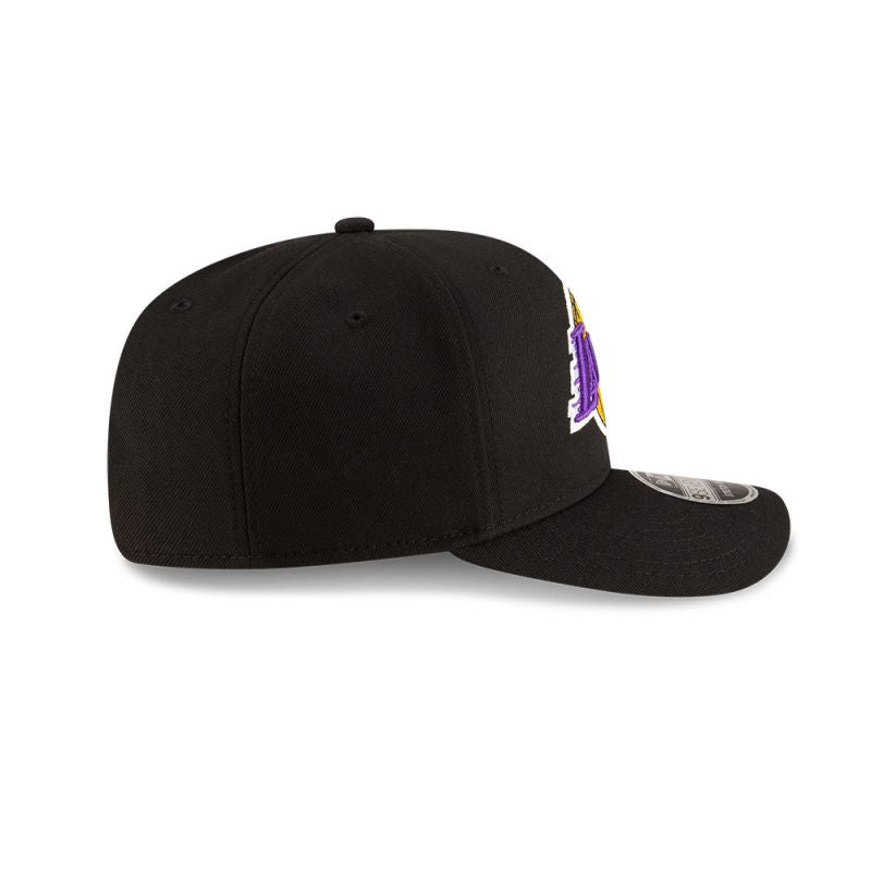 New Era 9SEVENTY Los Angeles Lakers NBA Team Black Stretch Snapback Cap - uniwersalny baseball sapka