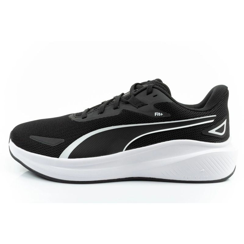 Puma Skyrocket Lite men's sports shoes, lightweight and comfortable, black fekete utcai cipő