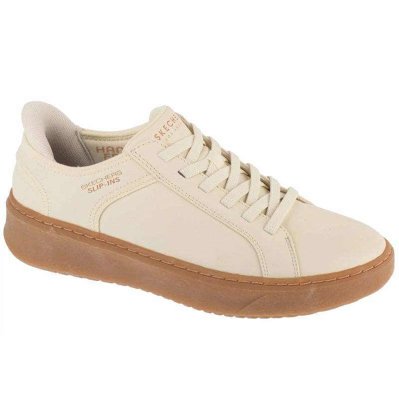 Skechers Slip-Ins: Court Break – Suit Sneaker White fehér utcai cipő 183177-WNT