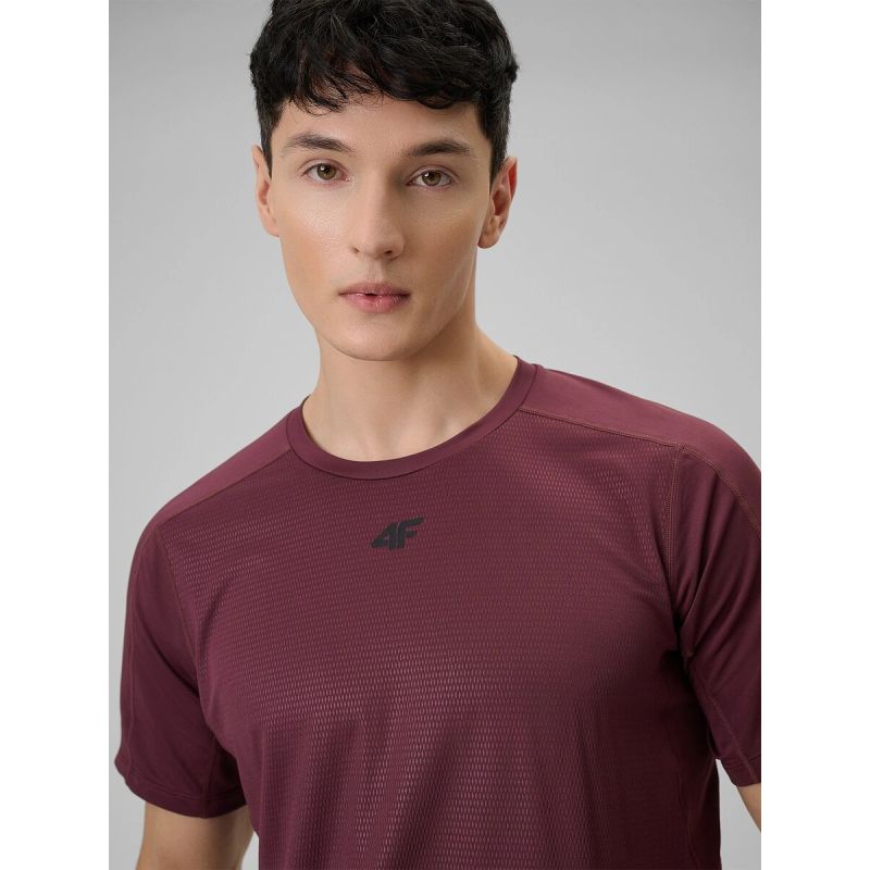 4F Men's quick-drying regular training T-shirt shirts