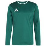 Men's adidas Entrada 26 Long Sleeve Jersey green KF5846 zöld hosszú ujjú mez