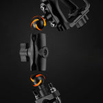 Rockbros 2-3D Adjustable Bottle Holder for Bikes and Motorcycles - Black fekete training equipment