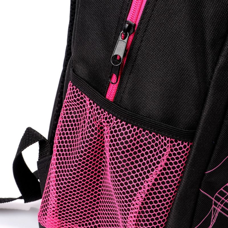 Meteor Hathor Backpack Black and Pink fekete hátizsák 75459