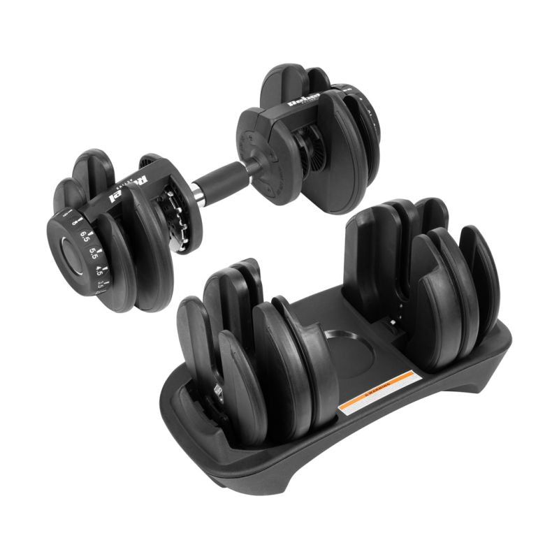 Rebel Cast iron adjustable dumbbell 24 kg ACTIVE edzőeszköz RBA-2303