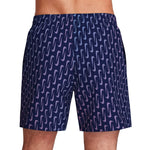Nike Breaker Swoosh Link Midnig Navy-Pink-Purple Swim lila rövidnadrág NESSG577440