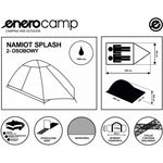 Enero 2-Person Splash Tent With Camp Flywall tents, tourist equipment