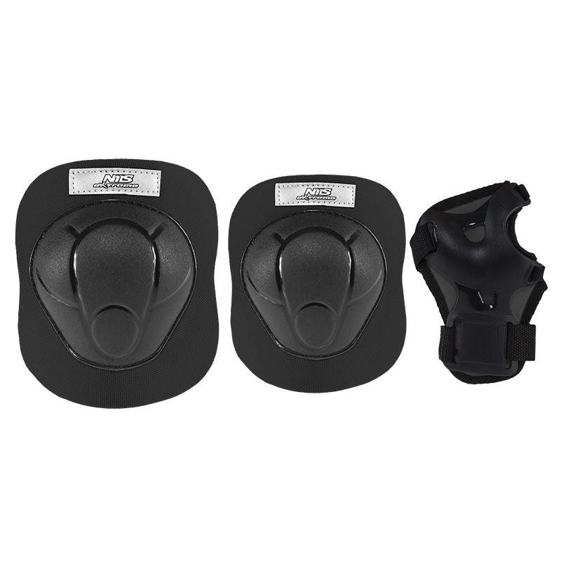 Nils Extreme Protectors Set Black H210 Size fekete protectors and knee pads, sets