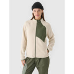 Women's sherpa fleece with stand-up collar 4F 4FRAW24TFLEF362-12S pulóver