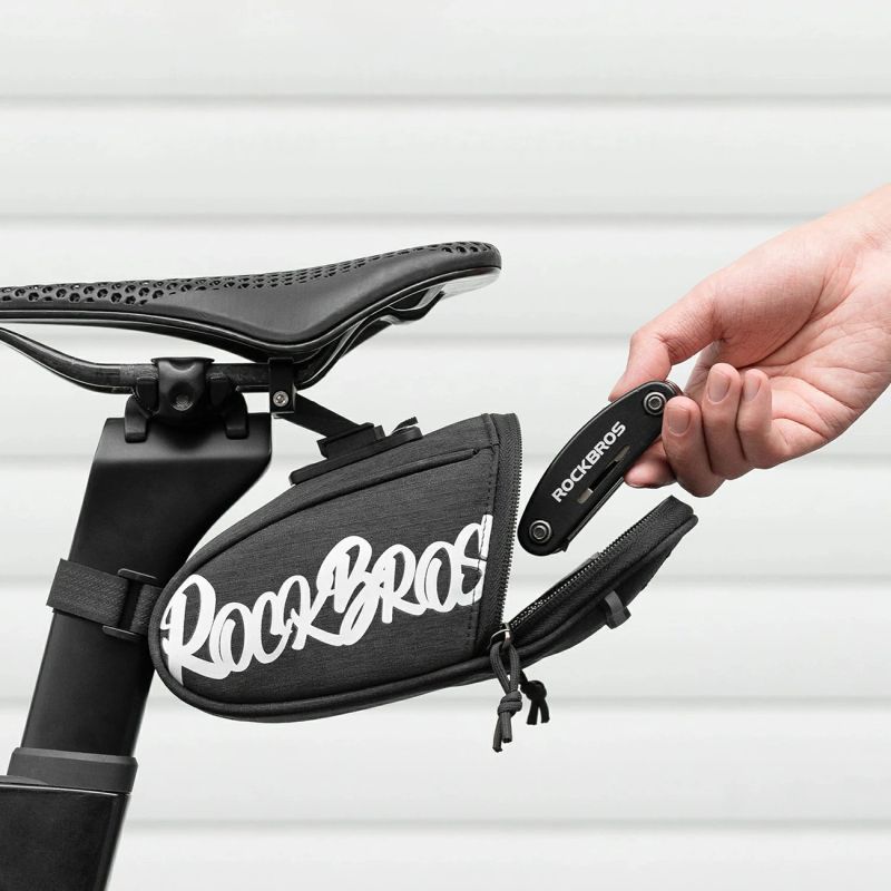 Rockbros G007 Flash Journey Saddle 0.8 l - Black czarny táska 30130082001-211930