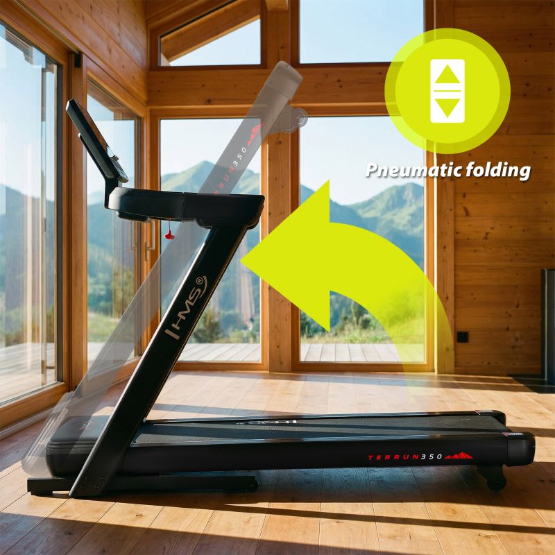 HMS Home Treadmill With Bi-Directional Incline Adjustment póló 17-19-071