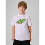 4F Boy's cotton T-shirt ruházat 4FJRSS26TTSHM4280-10S