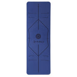 HMS YM10 Dark Blue TPE yoga mat kék jóga matrac 17-44-220