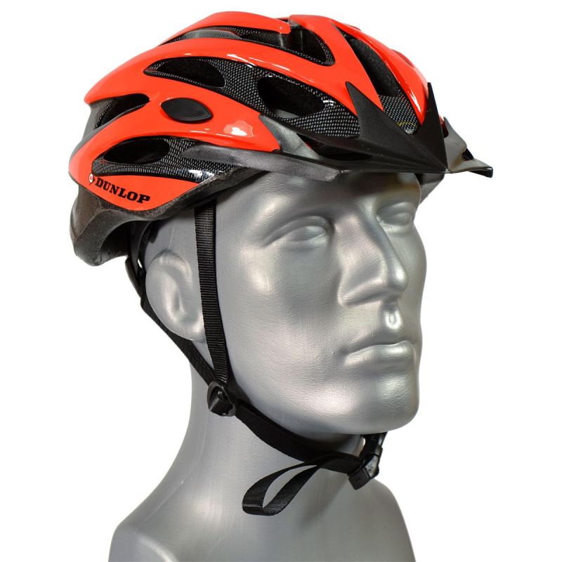 Dunlop Mtb Red Adjustable Cycling Helmet R. L (58-61cm) piros sisak GSP-1052106/273005
