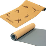 Enero CORK YOGA MAT .4CM FIT mats, training equipment