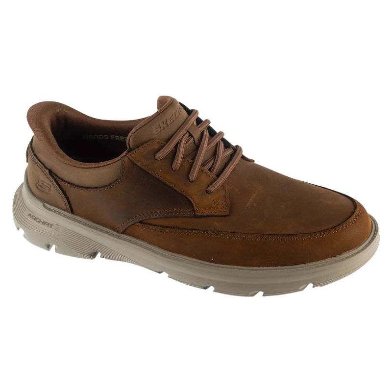 Skechers Slip-Ins: Arch Fit Garza – Rowan Brown Size barna utcai cipő 205517-CDB