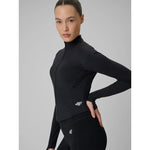 4F Women's slim quick-drying training sweatshirt ruházat 4FRSS26TFSWF0949-20S
