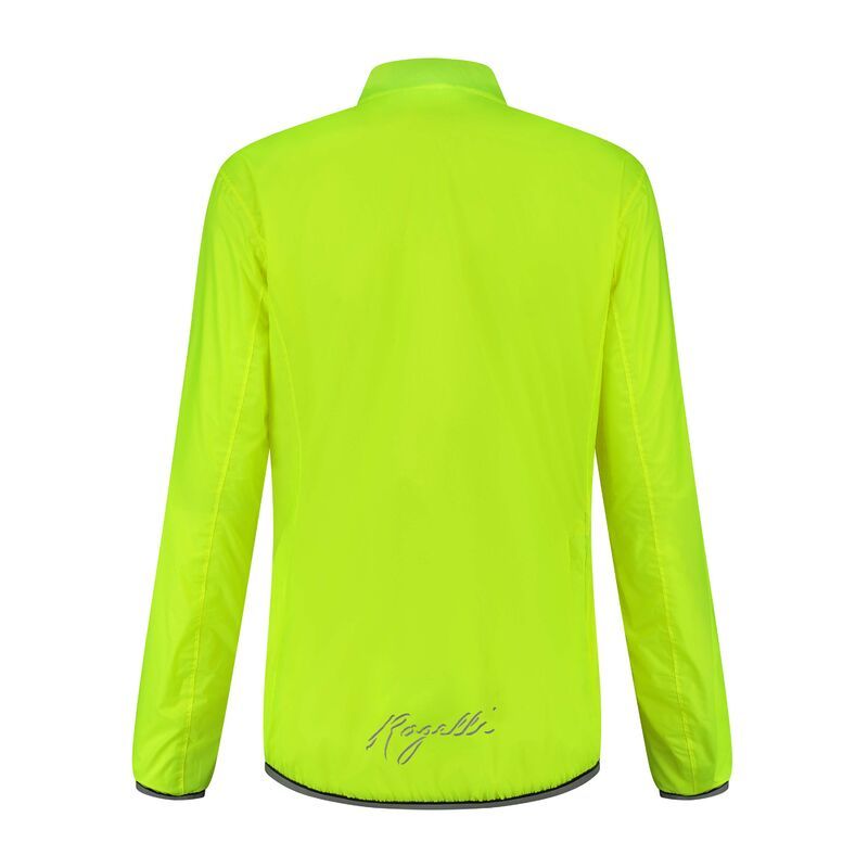 Rogelli women's raincoat ESSENTIAL fluor dzseki