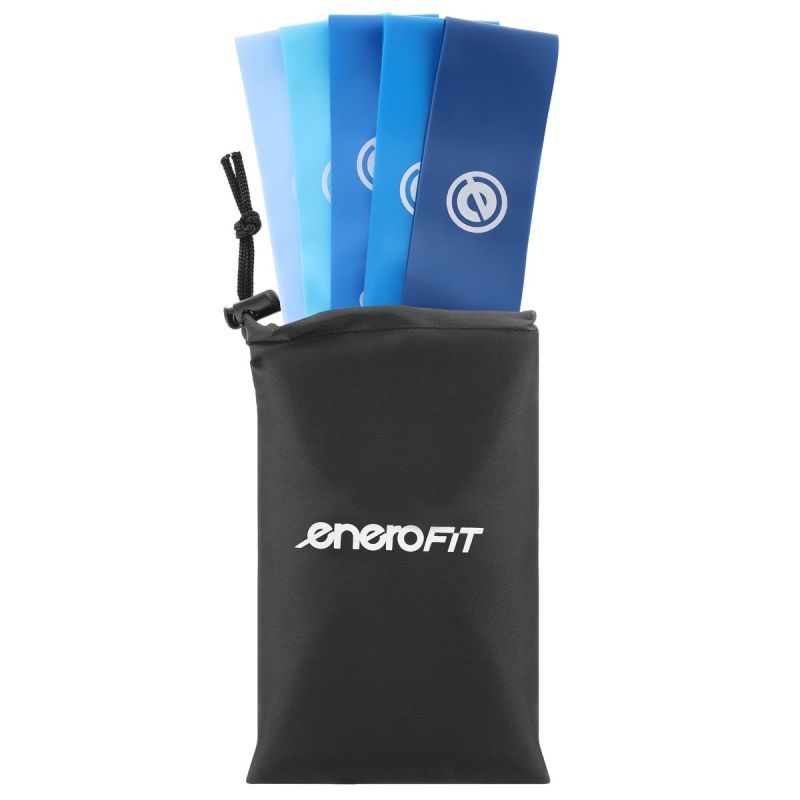 Enero Set Of Fitness Crossfit Mini Blue Band 5in1 Fit kék sets