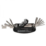 Rockbros 16-in-1 Multi-Tool for Bicycle Repair - Black