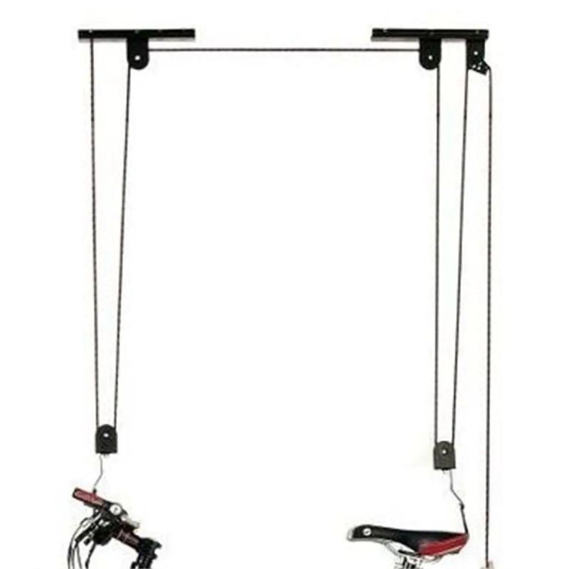 XQMAX Ceiling Mount Bike Lift Bike Lift fekete kerékpár GSP-692403