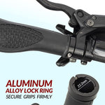 Rockbros bike grips black and gray