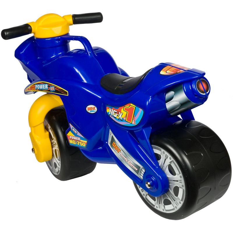 Riding toy car SPEED ENERO /32cm YELLOW BLUE