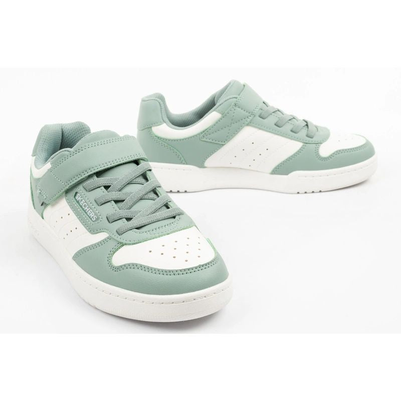 Skechers Quick Street Velcro Slip-On Kids' Trainers utcai cipő 405638L/SAGE