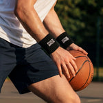 Rockbros 190009 Sports Wristband - Black czarny headbands