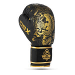 DBX Bushido 8oz Boxing Gloves - Gold Dragon - Valor Series arany kesztyű