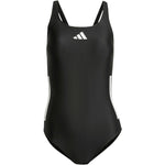 Adidas Women's 3 Stripes swimsuit black fekete ruházat JN8118