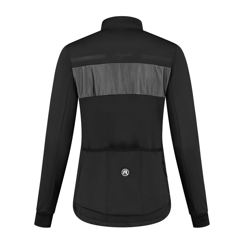 Rogelli ATTQ Women's Winter Gray- fekete dzseki