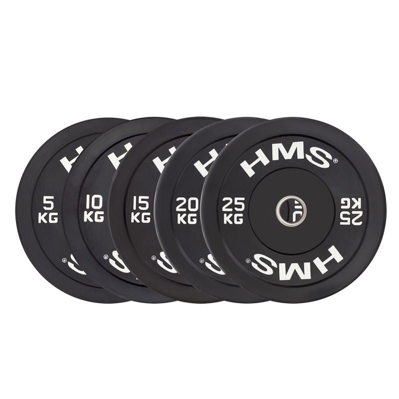 HMS Olympic plate BLACK BUMPER 25 kg BBR25 fekete póló 17-61-019