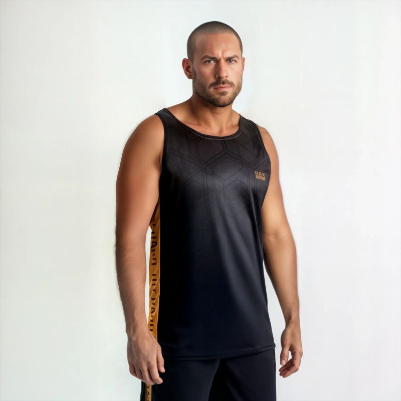DBX Bushido TankTop GOLD boxing ezüst póló