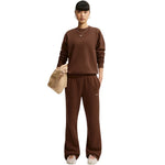 Nike Studio Fleece Medium Weigh Women's Brown barna nadrág IM8078259