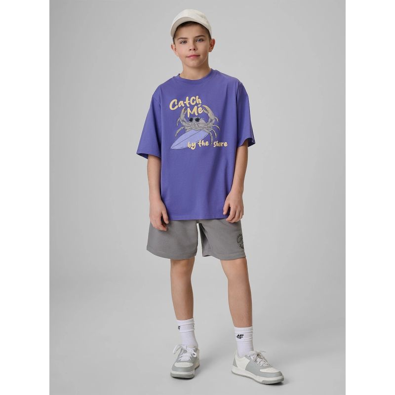 4F Boy's cotton T-shirt 158/164 ruházat 4FJRSS26TTSHM3903-51S