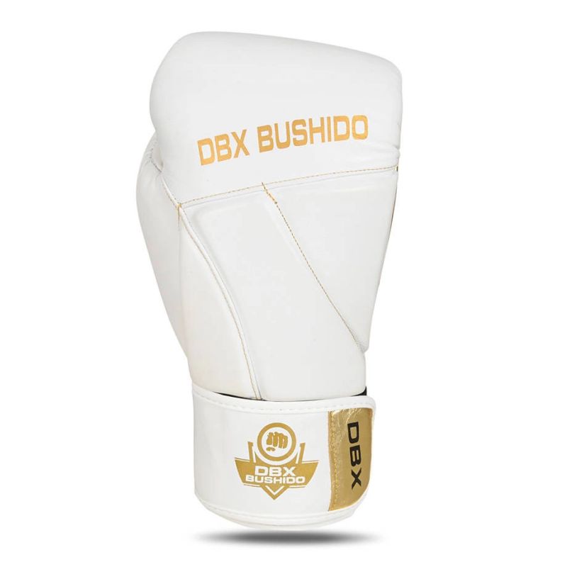 DBX Bushido 8oz Boxing Gloves - Hammer White - Legacy Series fehér kesztyű